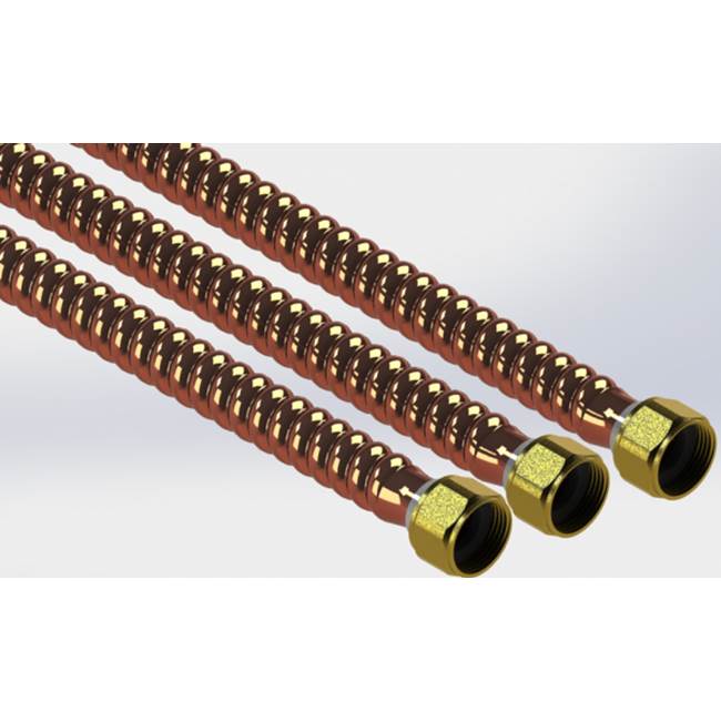 LSP Products Connector Corrugated Copper 3/4'' Fip X 3/4'' Fip 24'' Length Lb