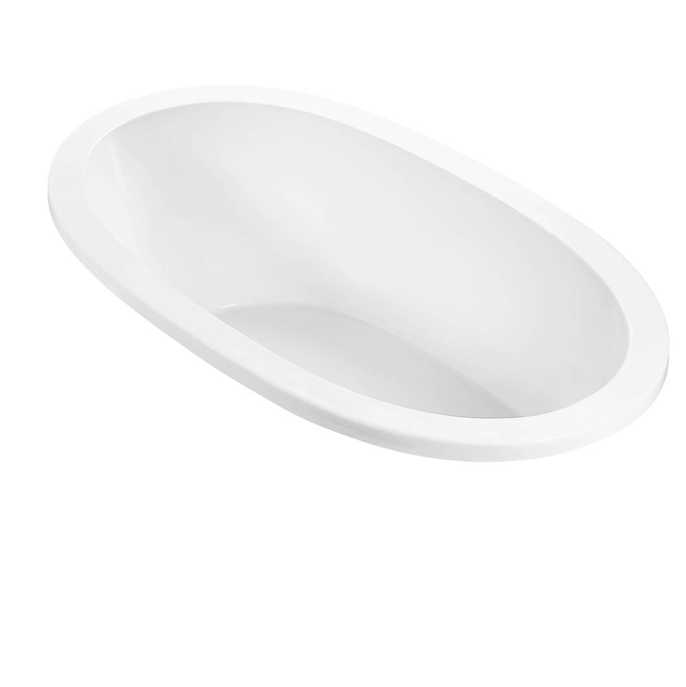 MTI Baths Adena 4 Acrylic Cxl Drop In Air Bath Elite/Whirlpool - White (66X36)