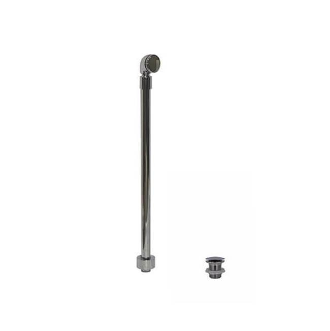Mountain Plumbing Exposed Overflow Drain with Swivel Neck & Detached EZ-Click™ Drain