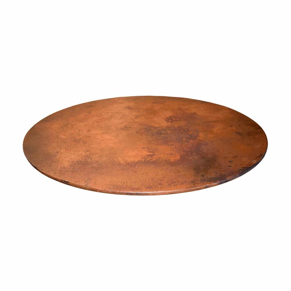 Native Trails Copper Lazy Susan in Tempered 34''
