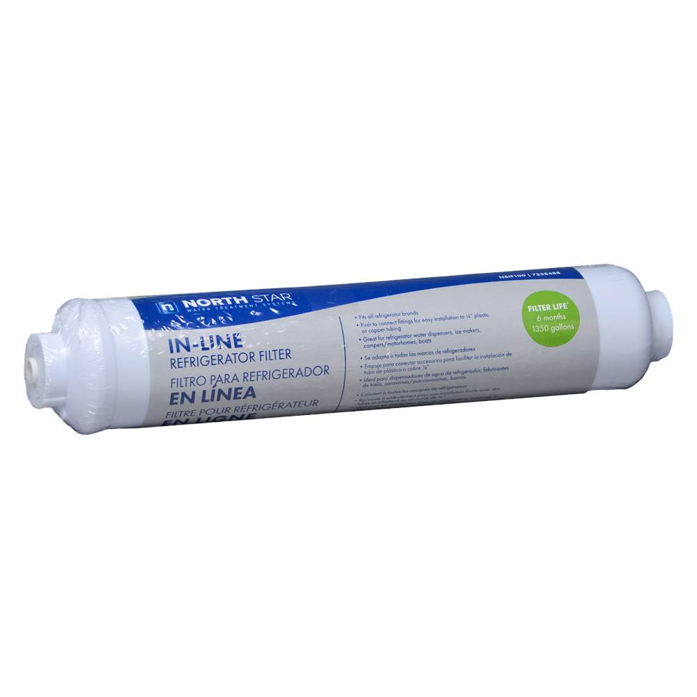 North Star Water Treatment Systems In-Line Refrigerator Filter