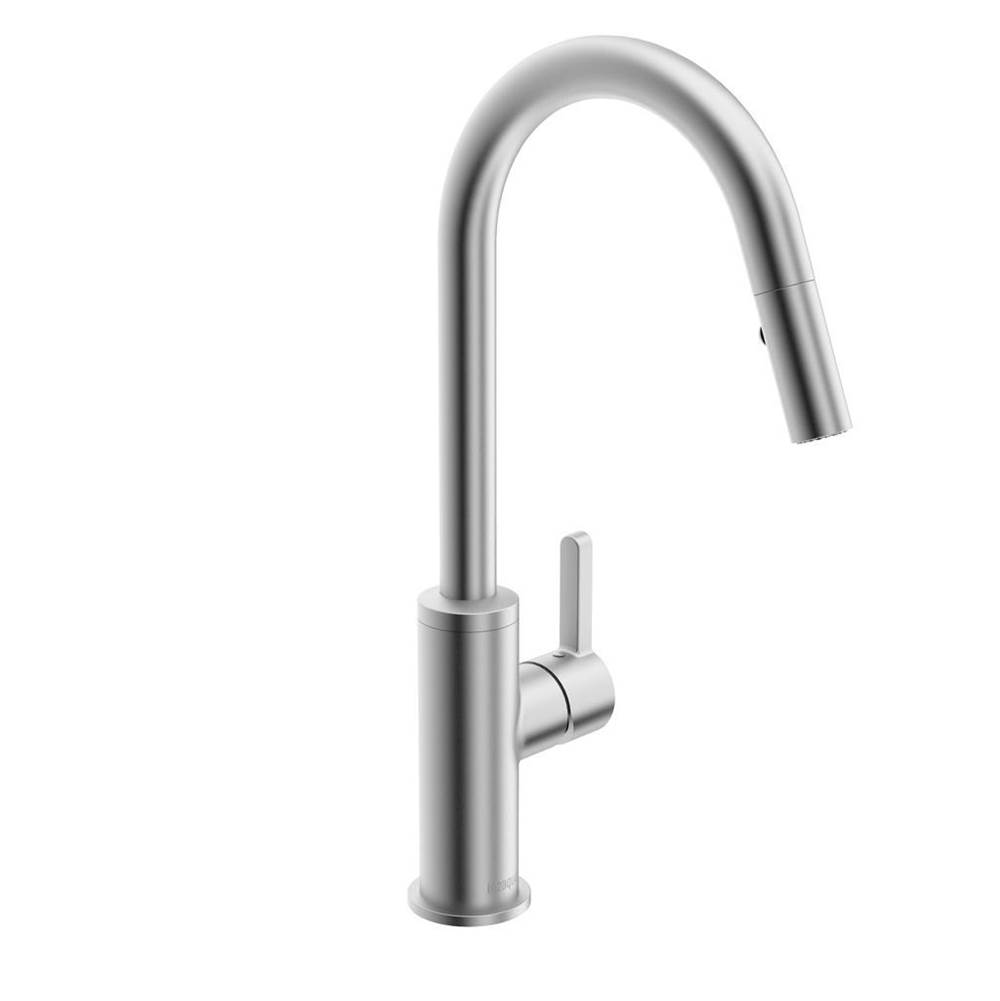 In2aqua Edge Single-Lever Kitchen Faucet With Swivel Spout And Pull-Down Spray, Stainless Steel Finish