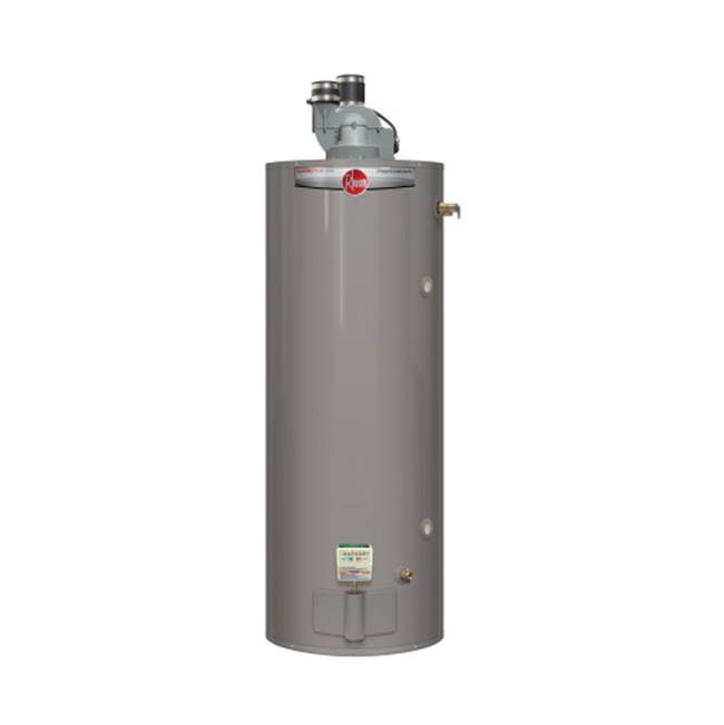 Rheem Professional Classic Plus Power Direct Vent 50 Gallon Natural Gas Water Heater with 8 Year Limited Warranty