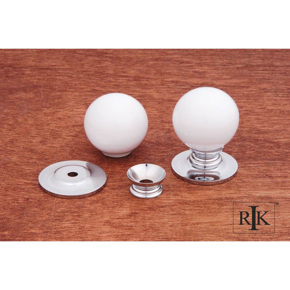 RK International Large Globe Porcelain Knob