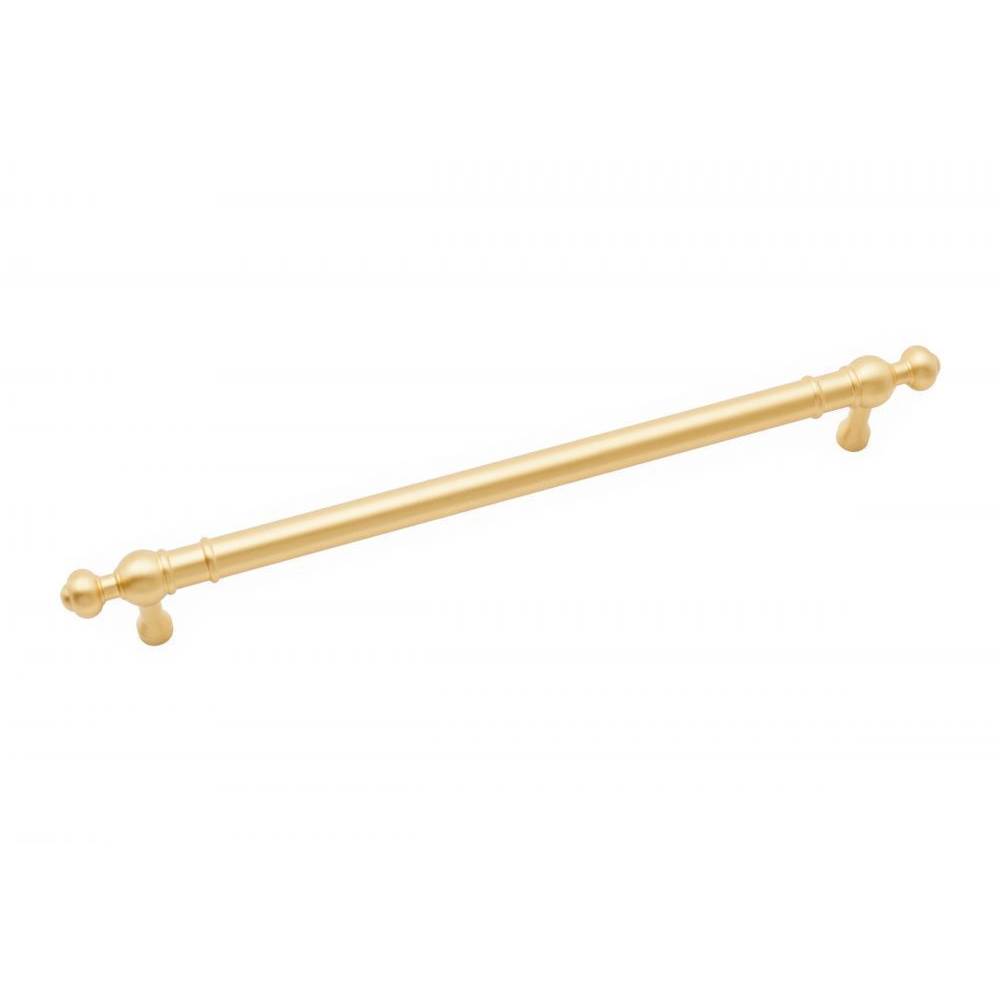 RK International 8'' c/c Plain Pull with Decorative Ends