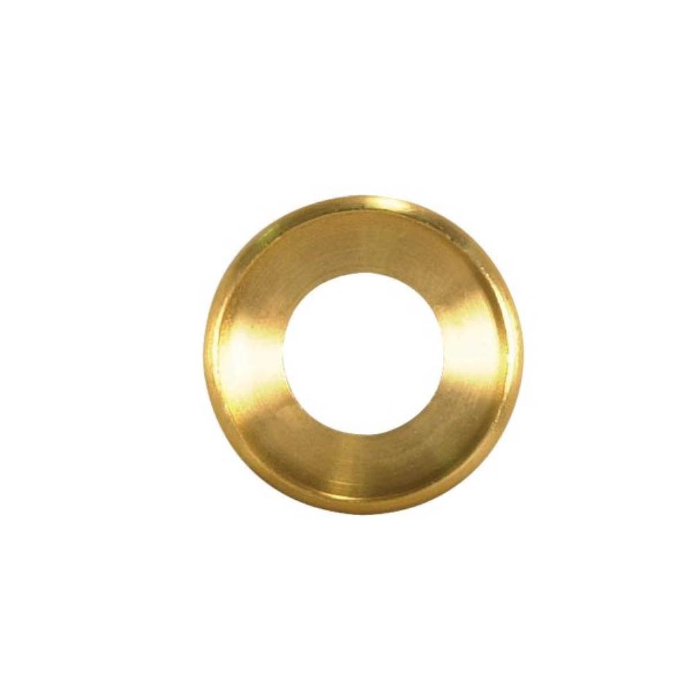 Satco 1-3/8'' Brass Check Ring Unf 1/4