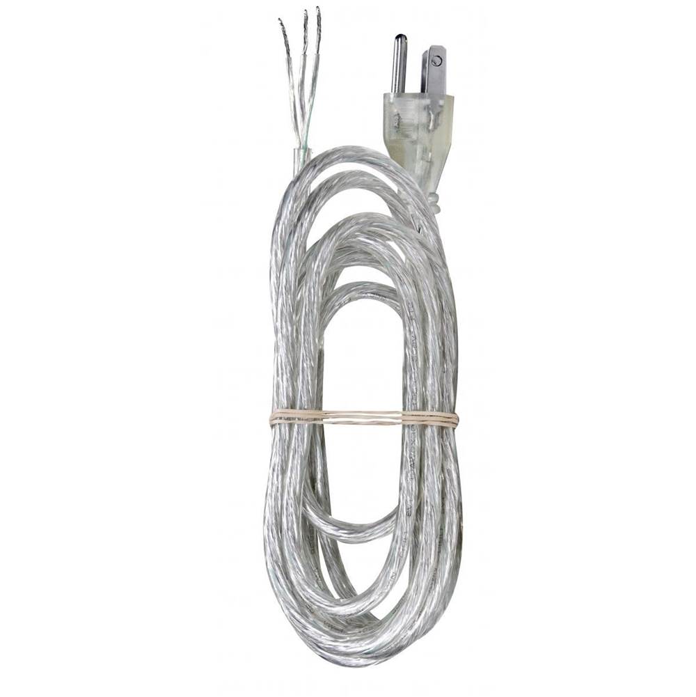 Satco 8 ft 18/3 Svt 105 Silver With