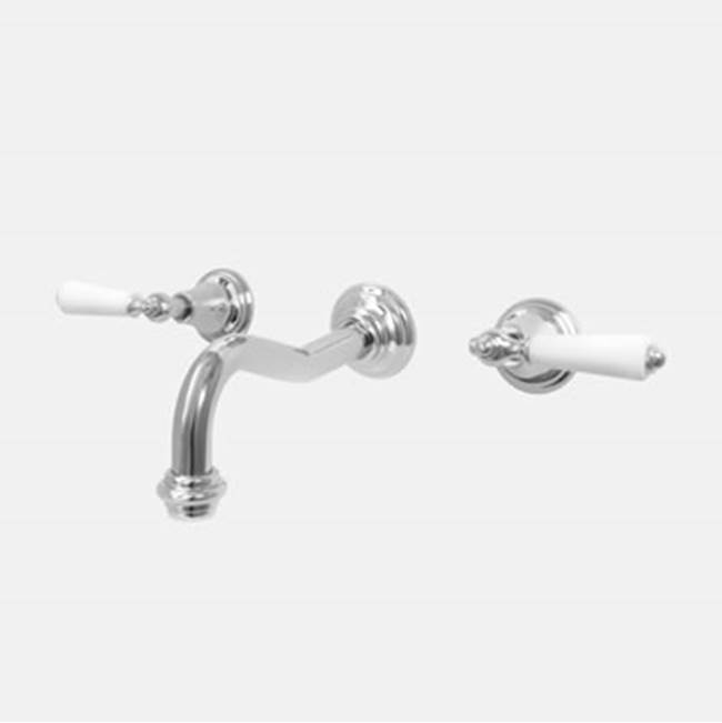 Sigma Wall/Vessel Lav Set Trim (Includes Soft Touch Drain) Orleans Polished Nickel Pvd .43