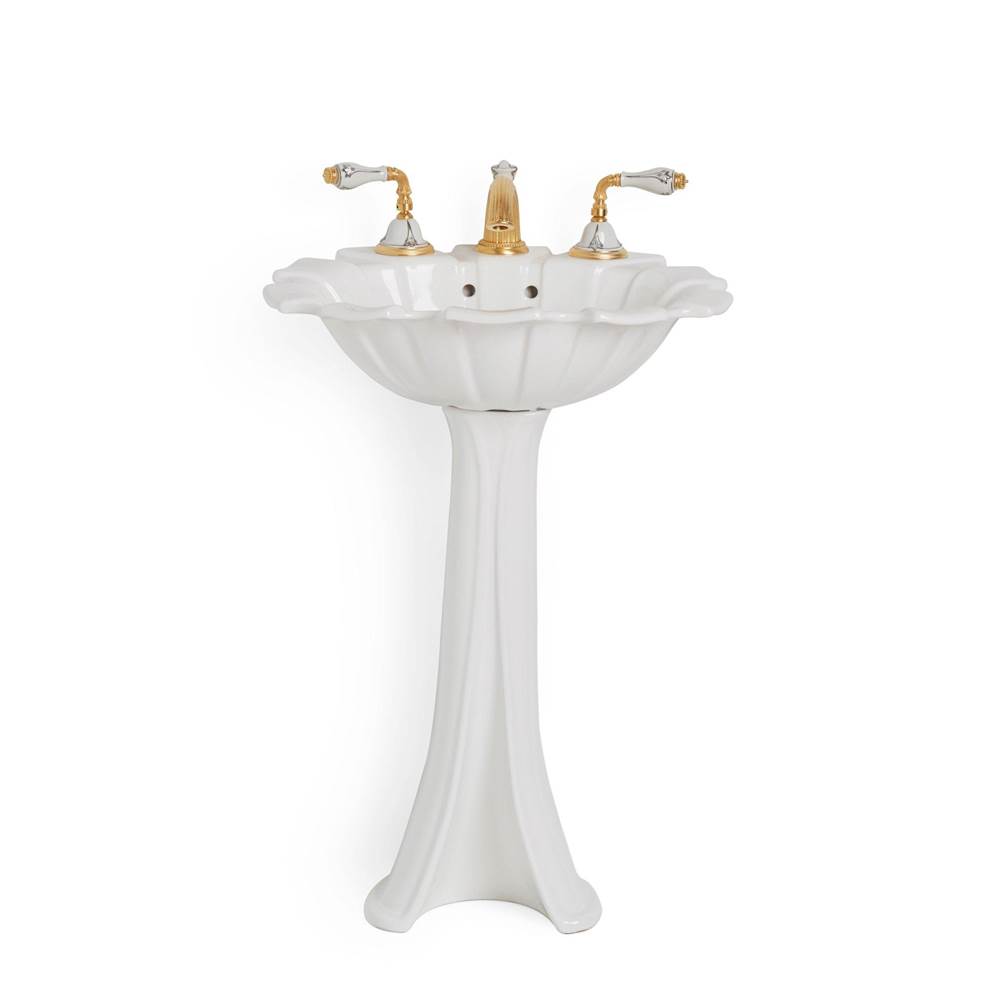 Sherle Wagner - Complete Pedestal Bathroom Sinks