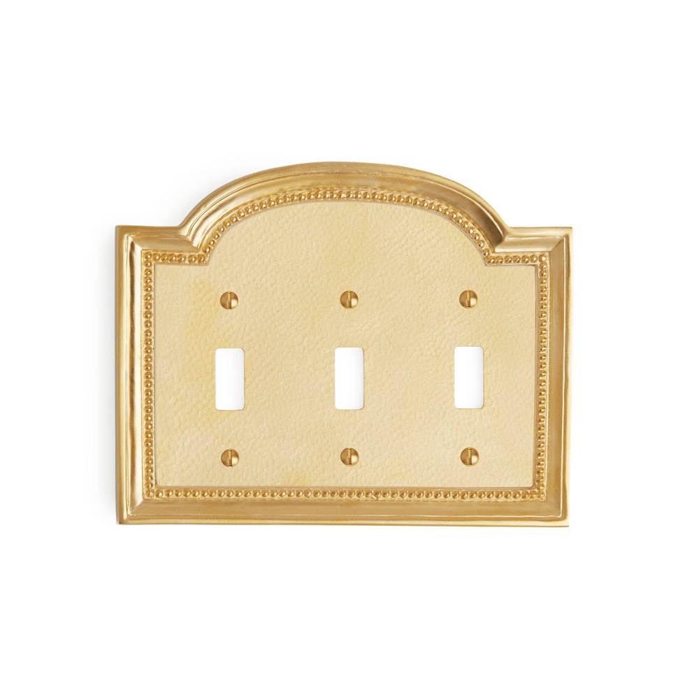 Sherle Wagner Classical Triple Electrical Cover