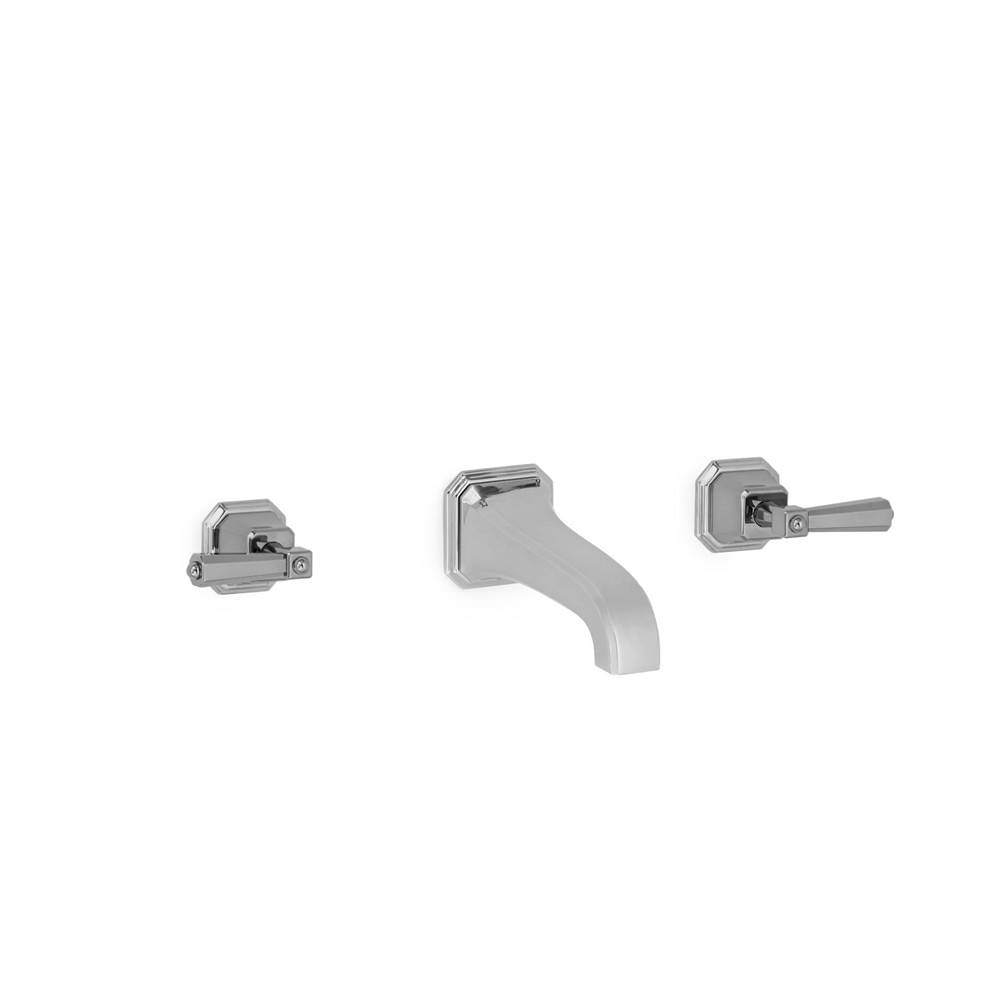 Sherle Wagner Harrison Lever Wall Mount Faucet Set Small