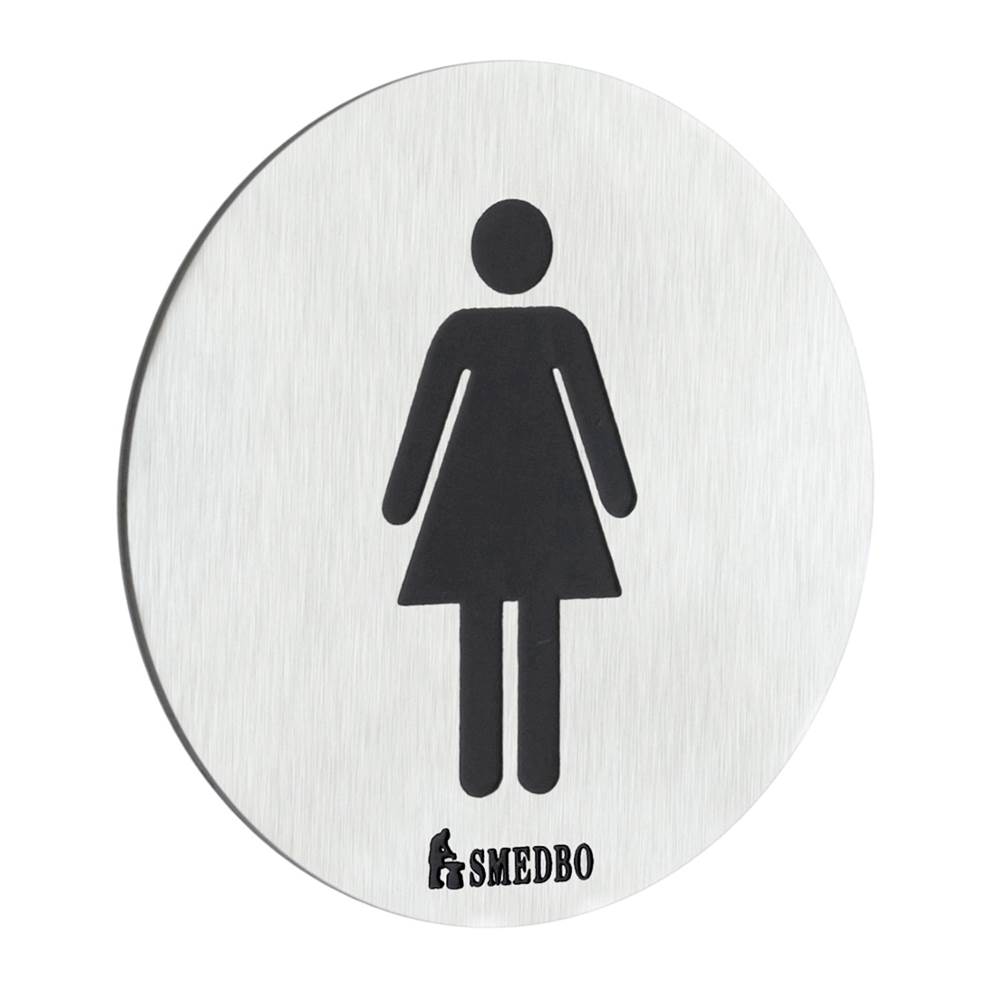 Smedbo Xtra Restroom Sign Lady Ssb