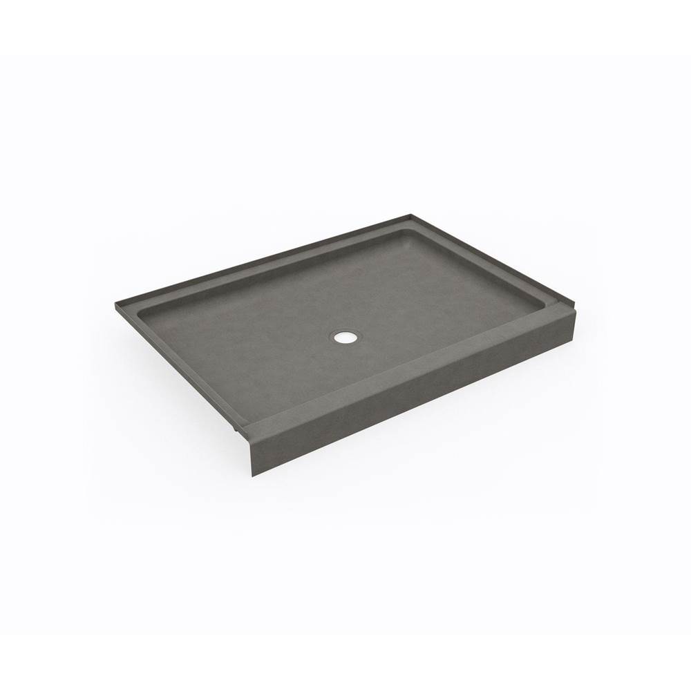 Swan SS-3448 34 x 48 Swanstone® Alcove Shower Pan with Center Drain Sandstone