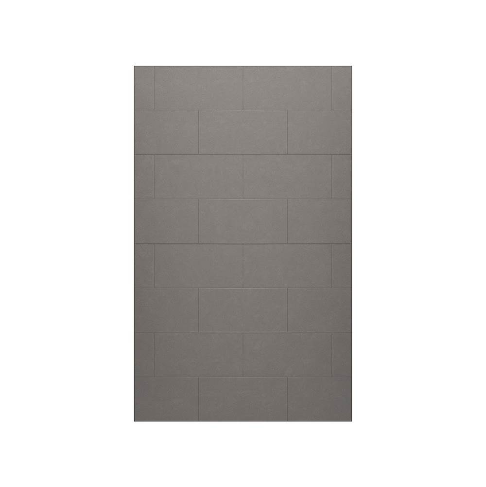 Swan TSMK-8430-1 30 x 84 Swanstone® Traditional Subway Tile Glue up Bathtub and Shower Single Wall Panel in Sandstone
