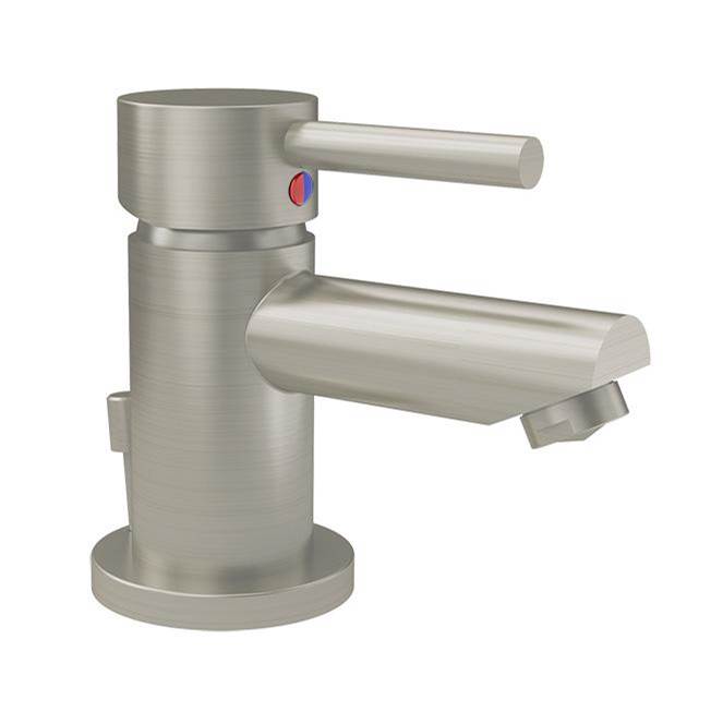 Symmons Dia Single Hole Single-Handle Bathroom Faucet with Drain Assembly in Satin Nickel (1.0 GPM)