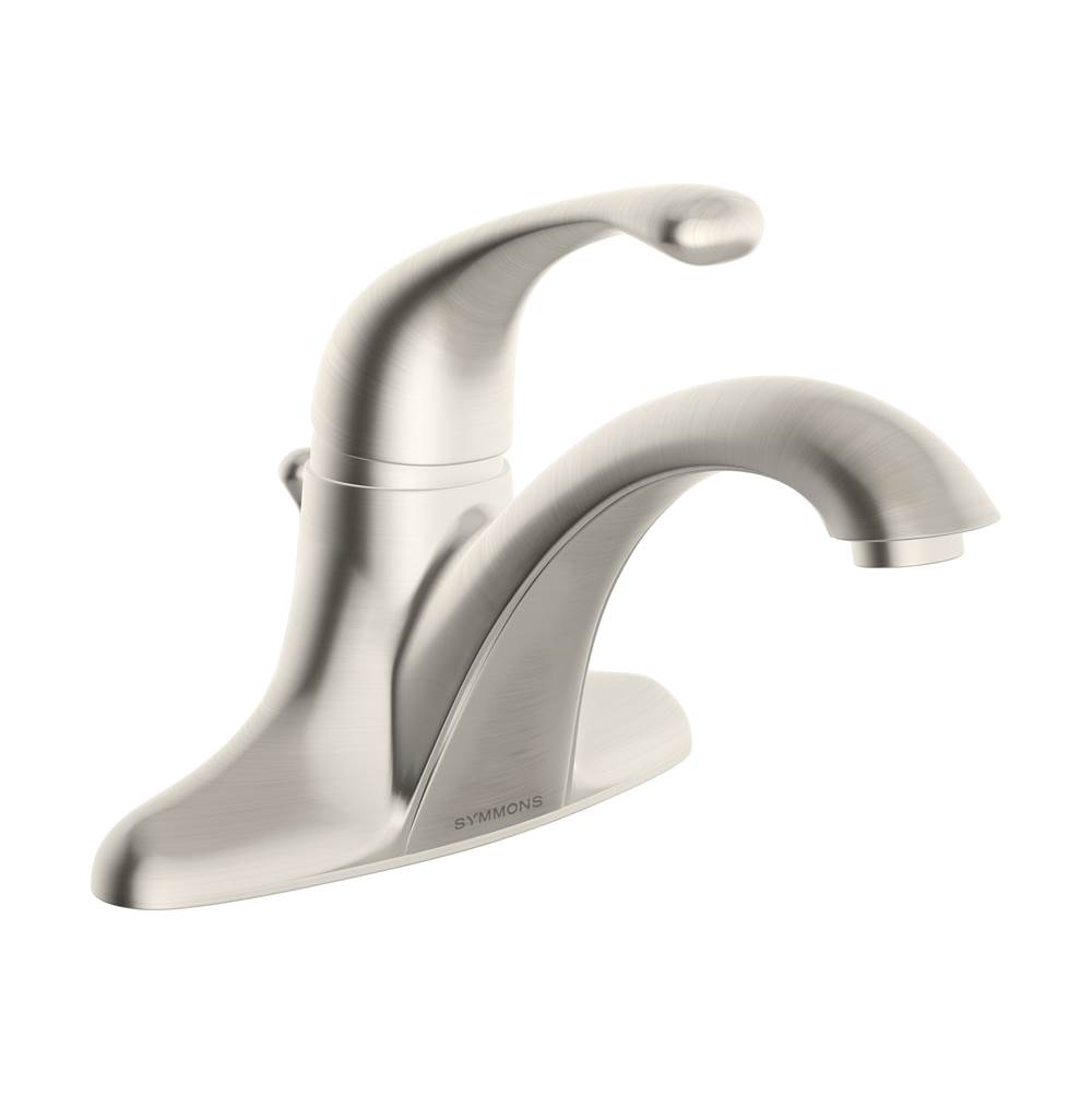 Symmons Unity Centerset Single-Handle Bathroom Faucet in Satin Nickel (1.0 GPM)