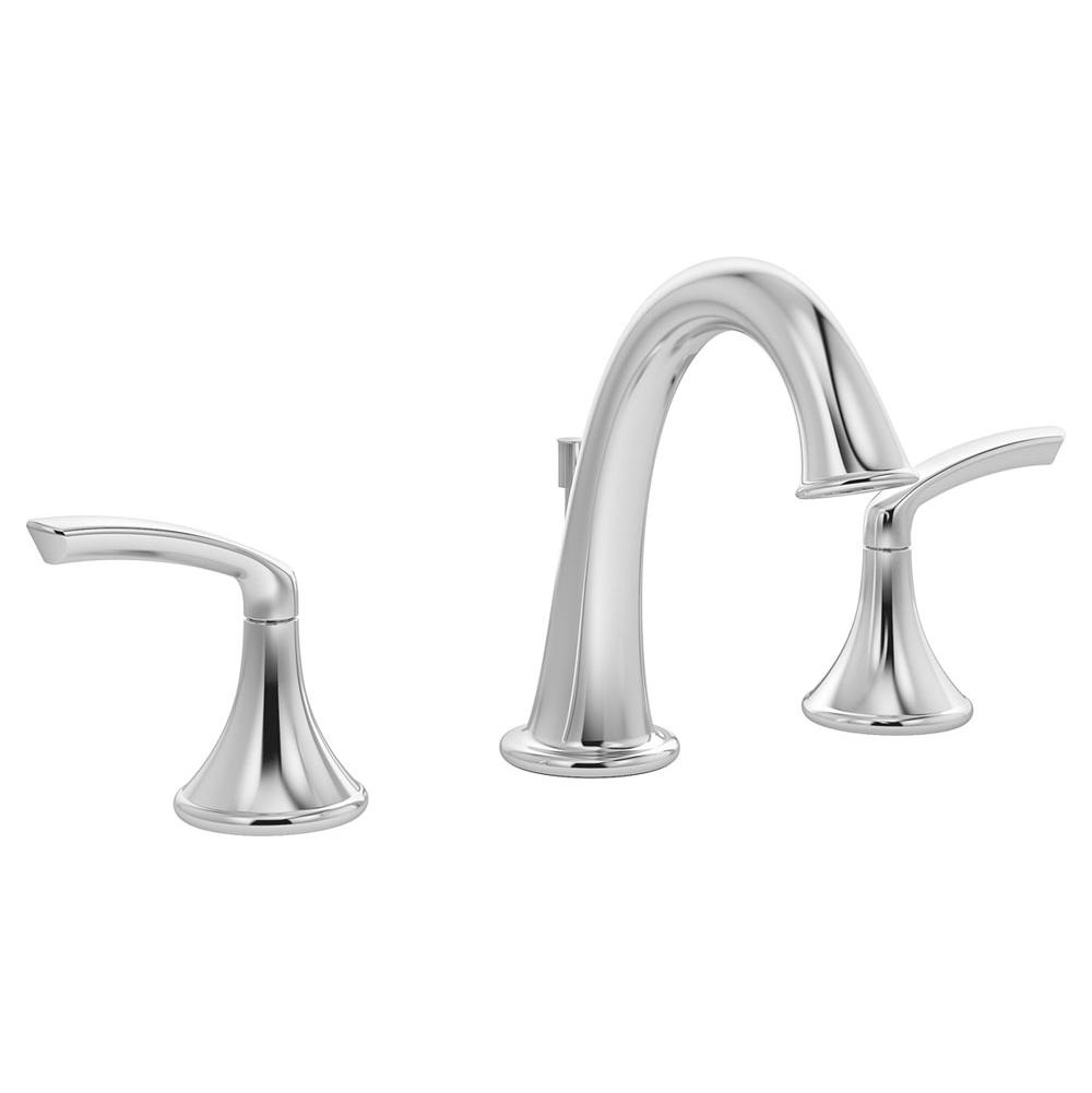 Symmons Elm Widespread 2-Handle Bathroom Faucet with Drain Assembly in Polished Chrome (1.5 GPM)