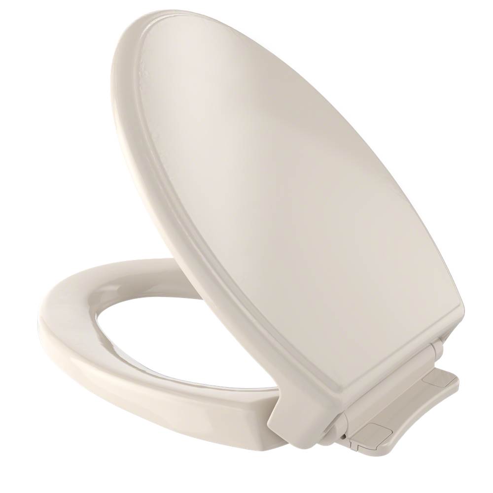 TOTO Toto® Traditional Softclose® Non Slamming, Slow Close Elongated Toilet Seat And Lid, Bone