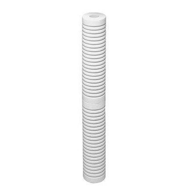 Cuno Commercial Single Systems Drop-In Style Filter Cartridge CFS110-C20, 5621201, 20 in, 5 um NOM