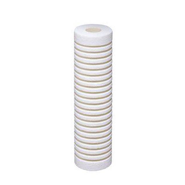 Cuno Commercial Single Systems Drop-In Style Filter Cartridge CFS110, 5612111, 9 3/4 in and 19 1/2 in, 5 um NOM, 8.0 gpm