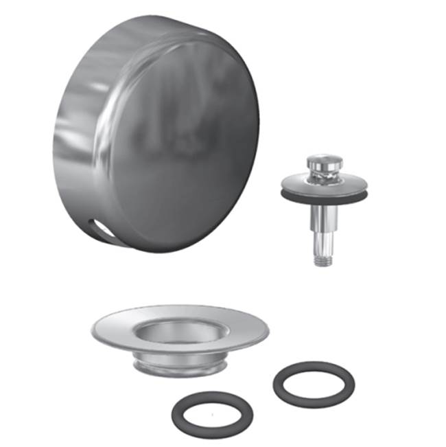 Watco Manufacturing Universal Quicktrim Innovator Push Pull Trim Kit 2 Pins Nickel Polished ''Pvd''