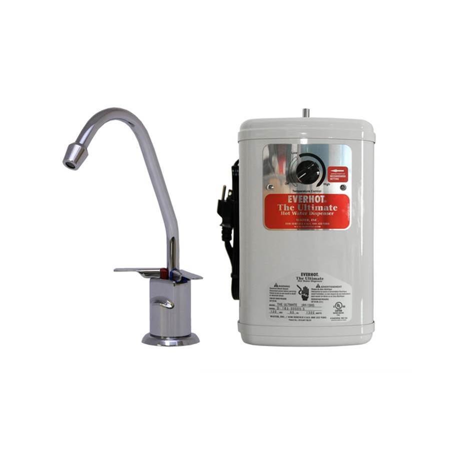 Water Inc Everhot LVH510 Hot/Cold System W/J-Spout For Filter - Satin Nickel