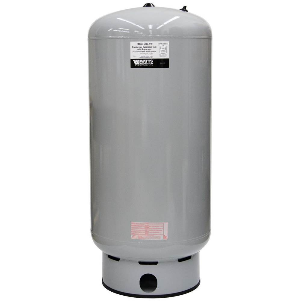Watts Non-Potable Water Expansion Tank, 1 1/4 In FNPT Connection, Tank Volume 62.0 Gallons, Free Standing