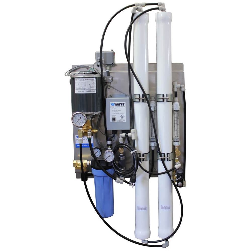 Watts Reverse Osmosis System Dissolved Salts Removal 250 Gpd Wall Mount
