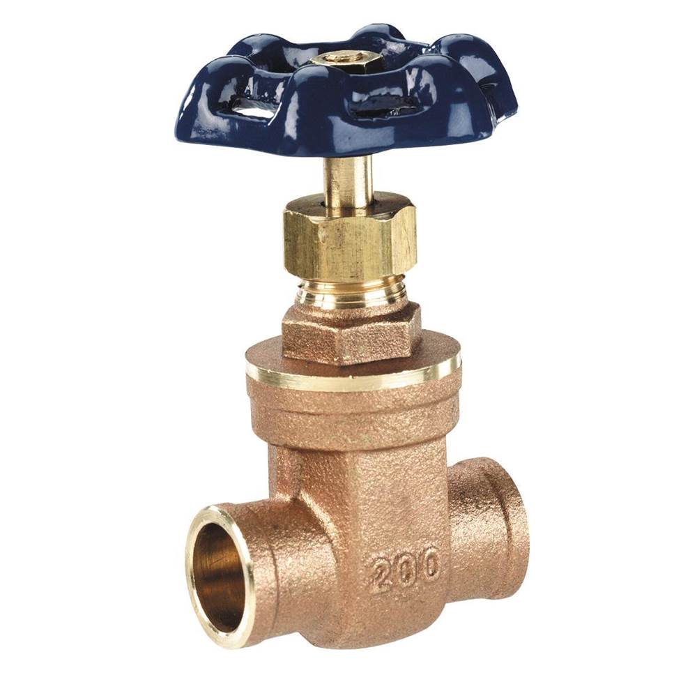 Watts 3/4 In Lead Free Gate Valve With Solder End Connections