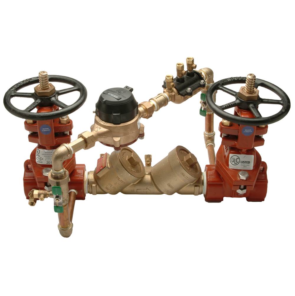 Zurn Industries 2'' 950Xltda Double Check Detector Backflow Preventer With A Metered Bypass To Detect Leaks