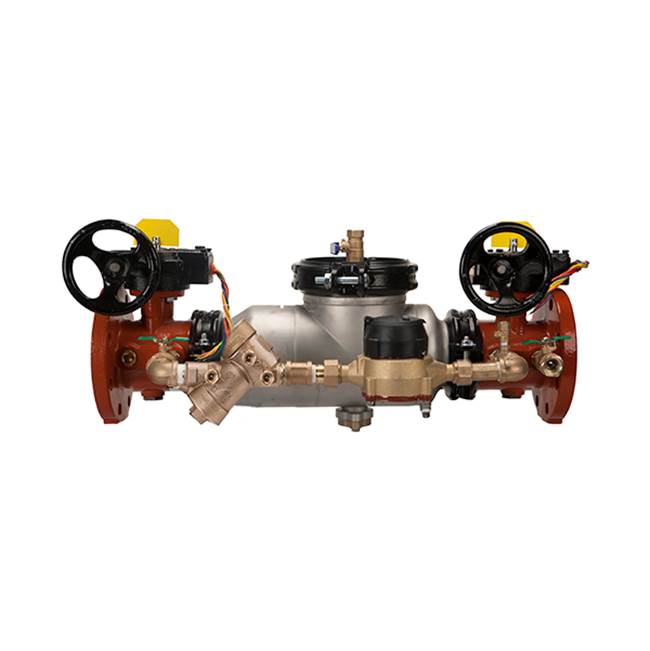 Zurn Industries 6'' 350ASTDA Double Check Detector Backflow Preventer with stainless trim