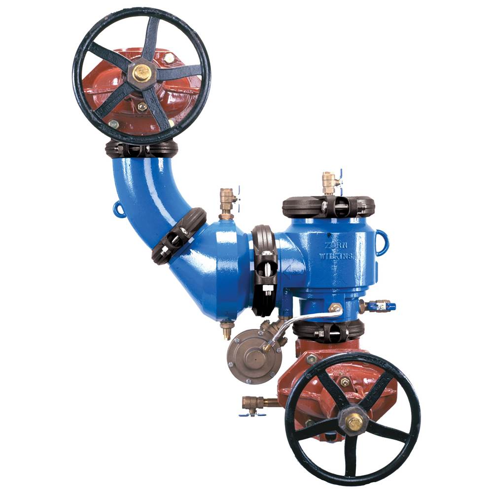Zurn Industries 4'' 475V Reduced Pressure Principle Backflow Preventer with grooved end butterfly gate Vlvs
